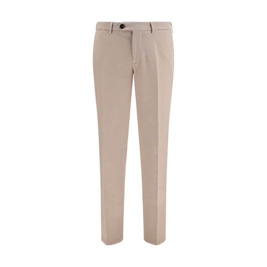 Brunello Cucinelli Beige Cotton Casual Pants