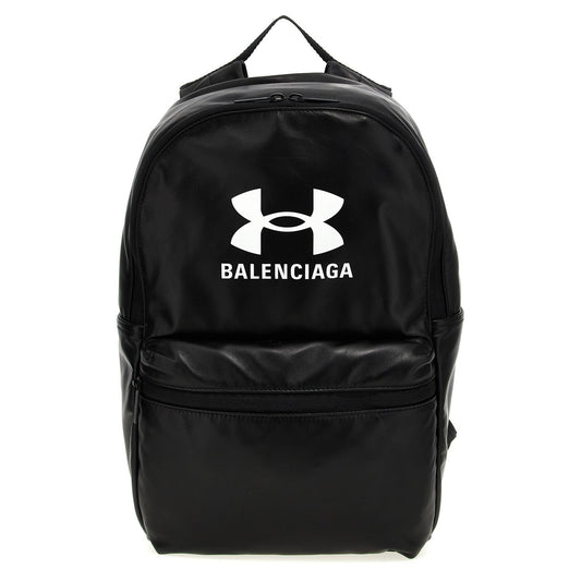Balenciaga Bicolor Lamb Leather Backpack
