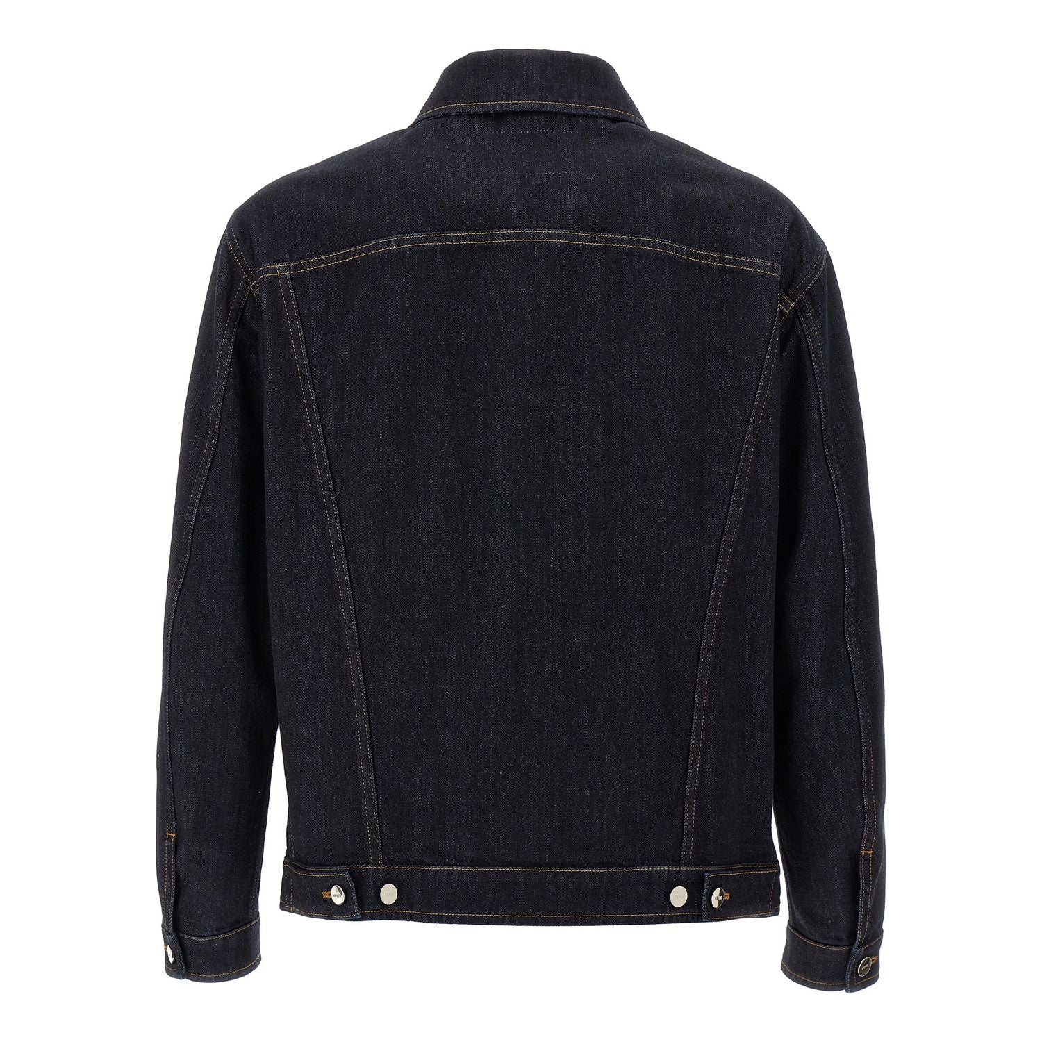 Fendi Blue Cotton Denim Jacket