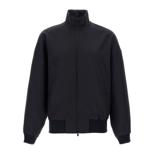 Fear Of God Blue Virgin Wool Full-Length Jacket