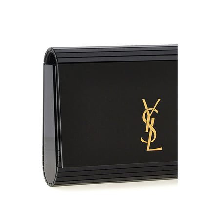 Saint Laurent Black Plexiglass Crossbody Bag
