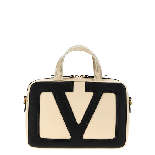 Valentino Garavani Bicolor Lamb Leather Handbag