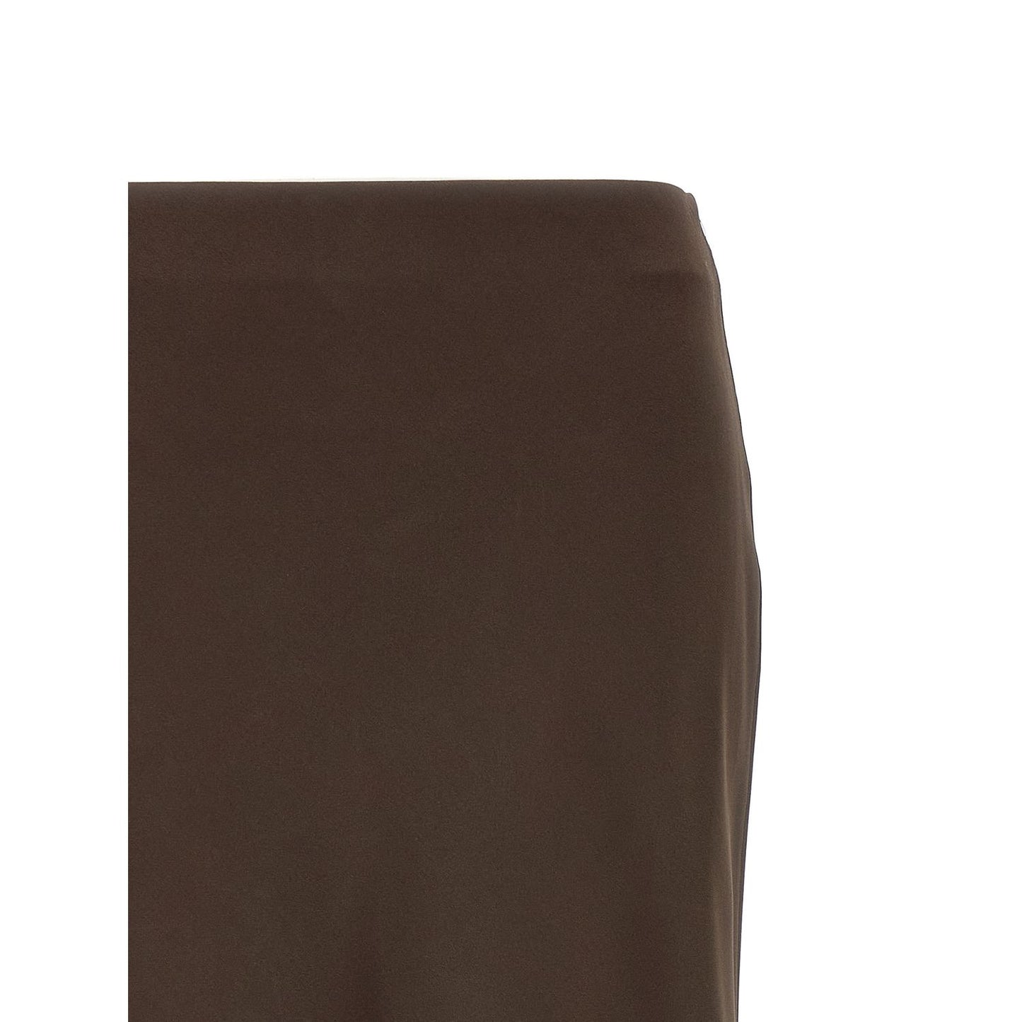 Brunello Cucinelli Brown Acetate Mini Skirt