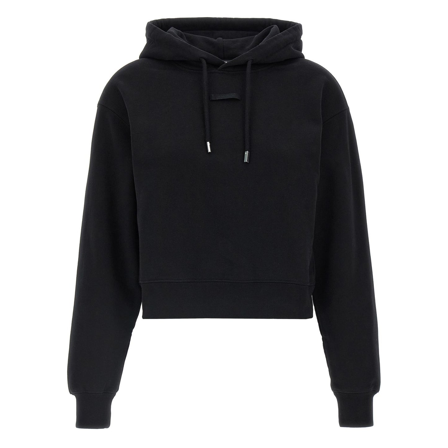 Jacquemus Black Cotton Hoodie