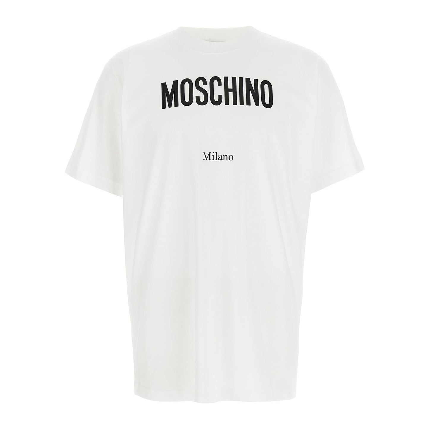 Moschino Bicolor Cotton T-Shirt