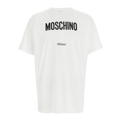 Moschino Bicolor Cotton T-Shirt