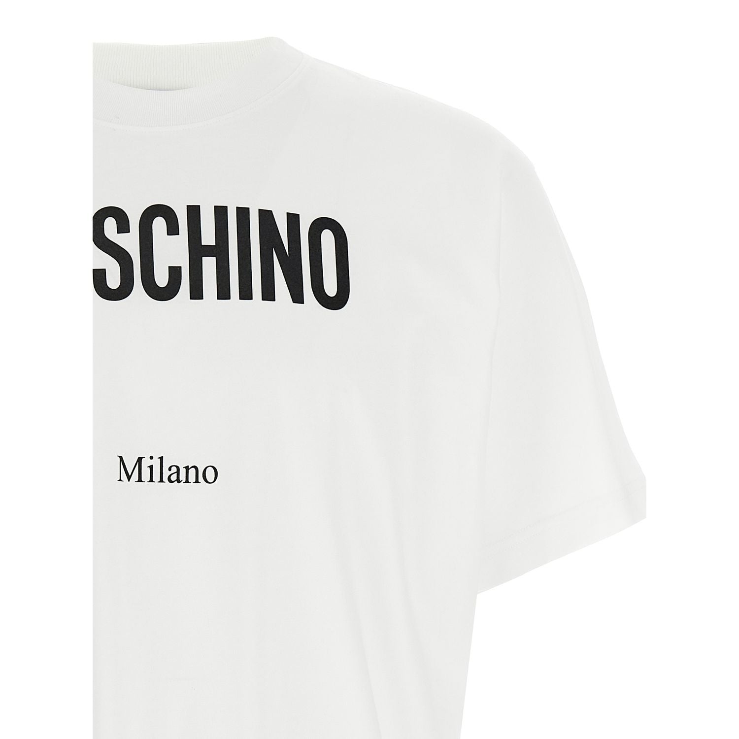 Moschino Bicolor Cotton T-Shirt