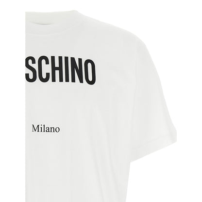 Moschino Bicolor Cotton T-Shirt