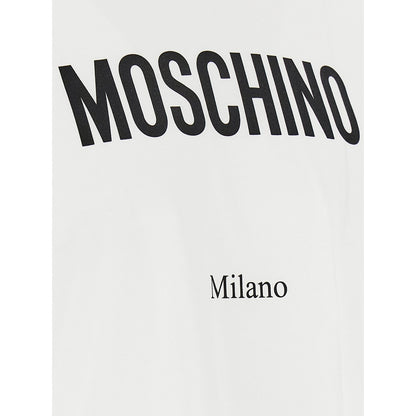Moschino Bicolor Cotton T-Shirt