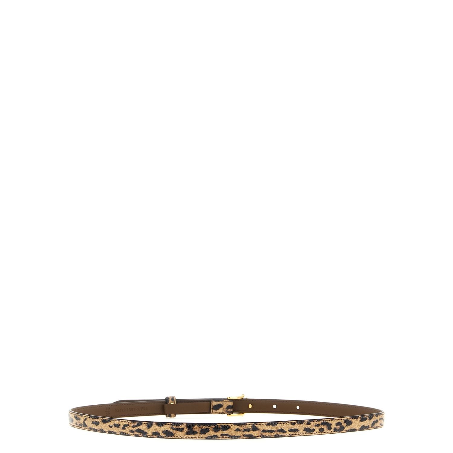 Fendi Multicolor Velvet Leather Regular Belt