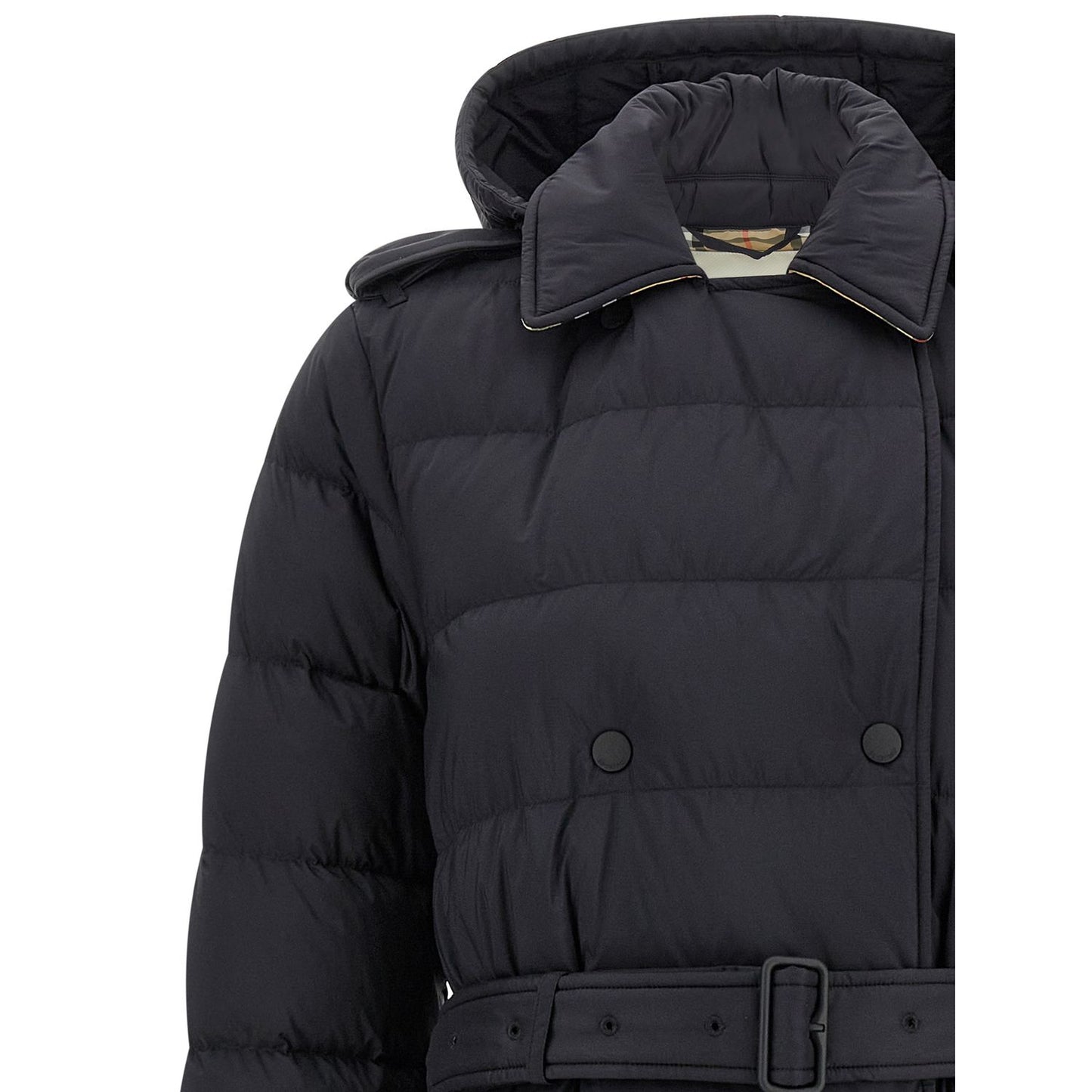 Burberry Black Polyamide Coat