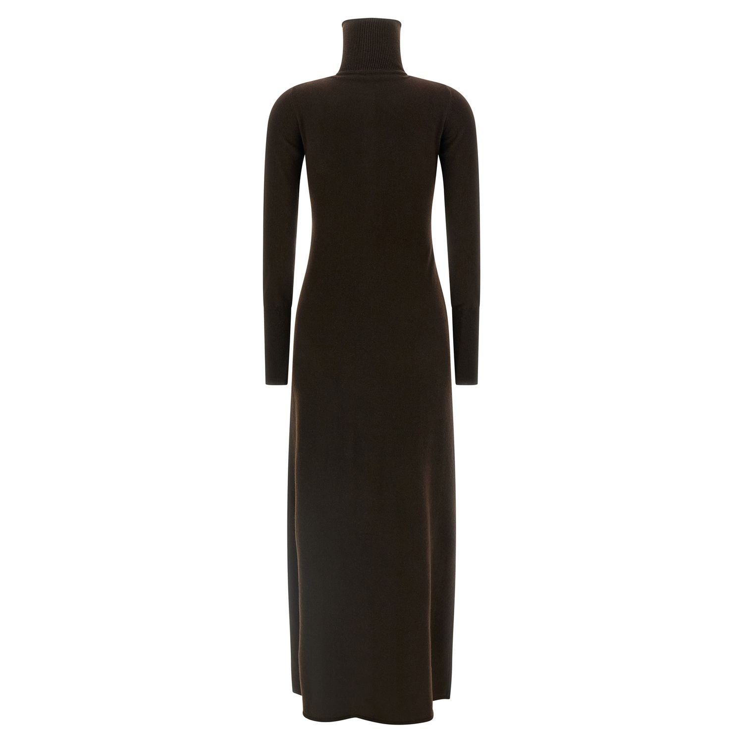 Tom Ford Brown Cashmere Long Dress