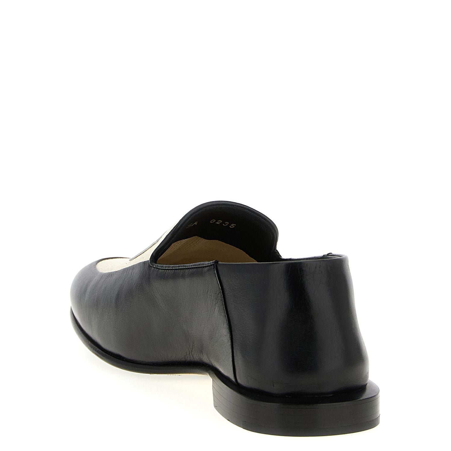 Givenchy Black Lamb Leather Slip-On Loafers