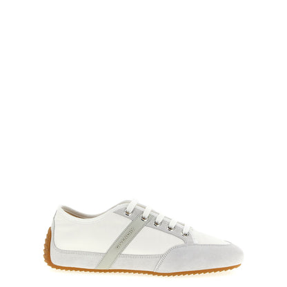 Givenchy White Polyamide Low Top Sneakers