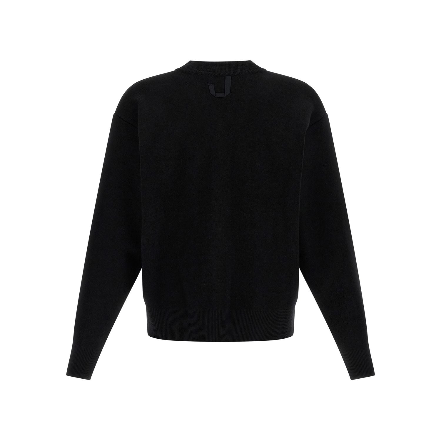 Jacquemus Black Merino Wool Cardigan