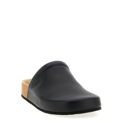 Balenciaga Black Calfskin Clogs