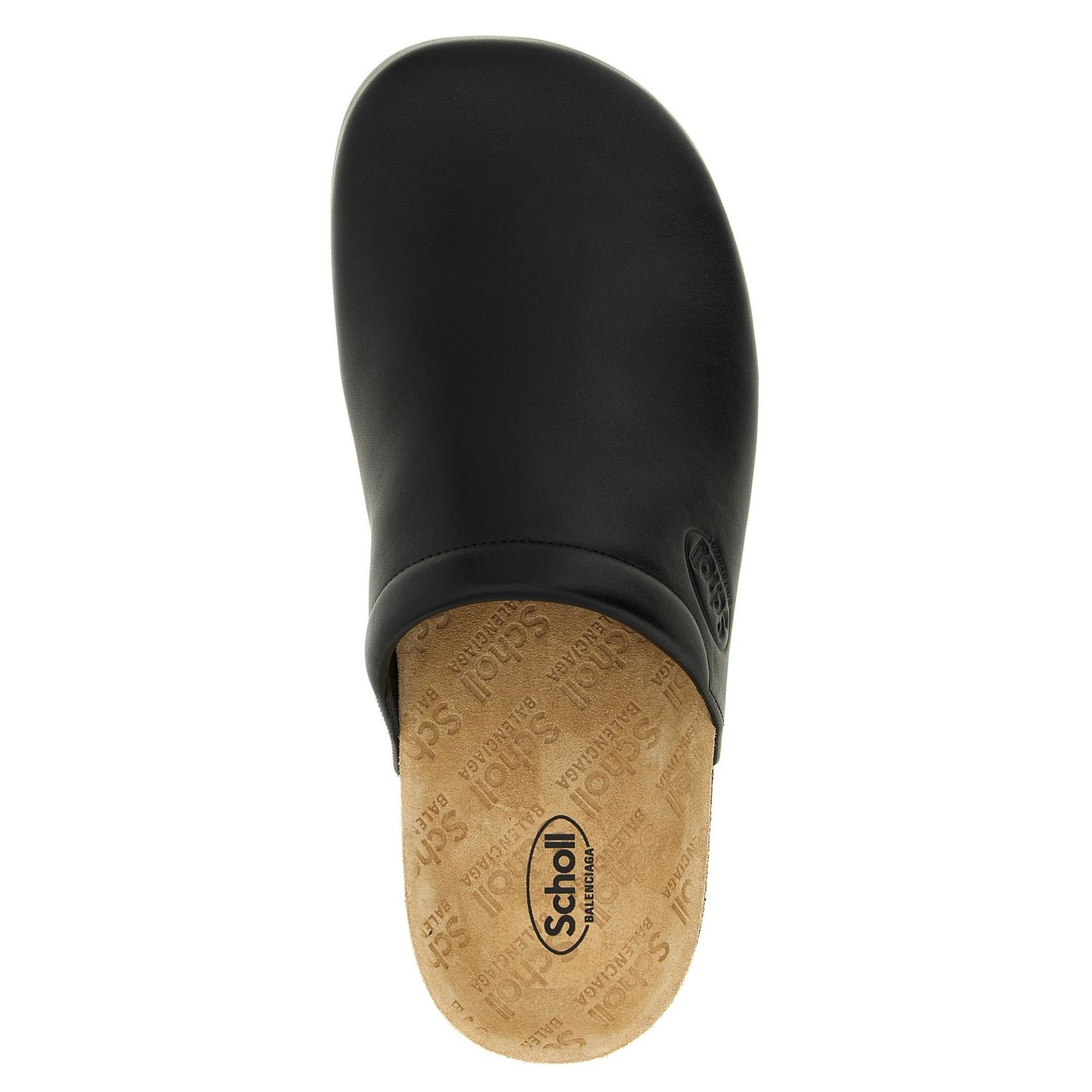 Balenciaga Black Calfskin Clogs