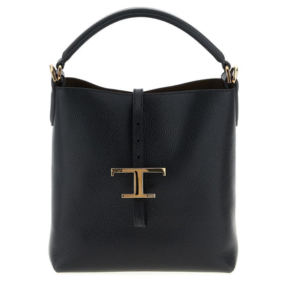 Tod's Black Calfskin Handbag