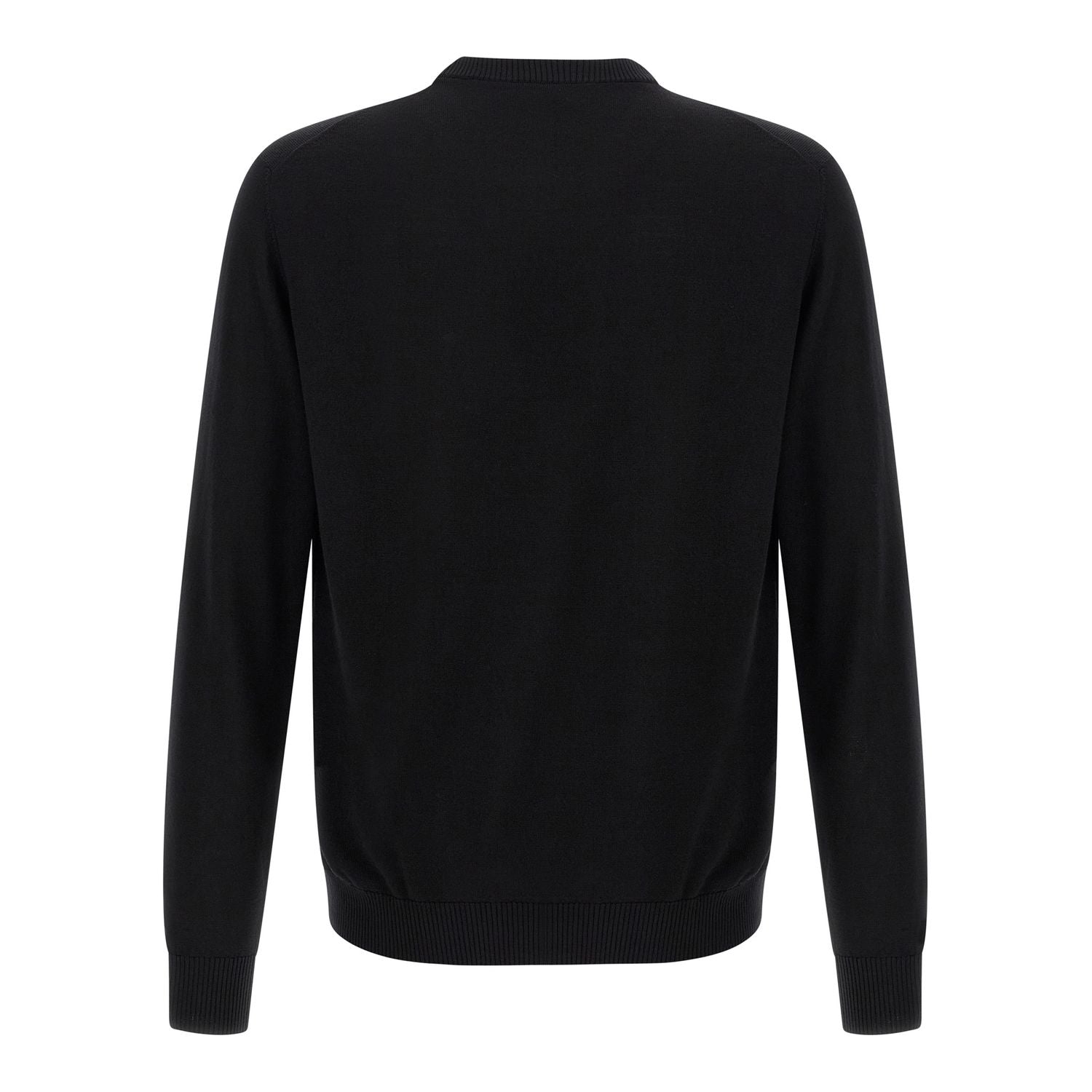 Fendi Black Virgin Wool Cardigan