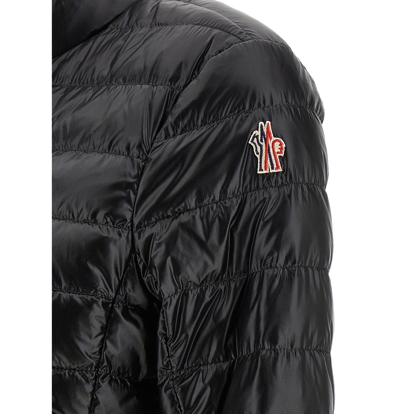 Moncler Grenoble Black Polyamide Full-Length Jacket