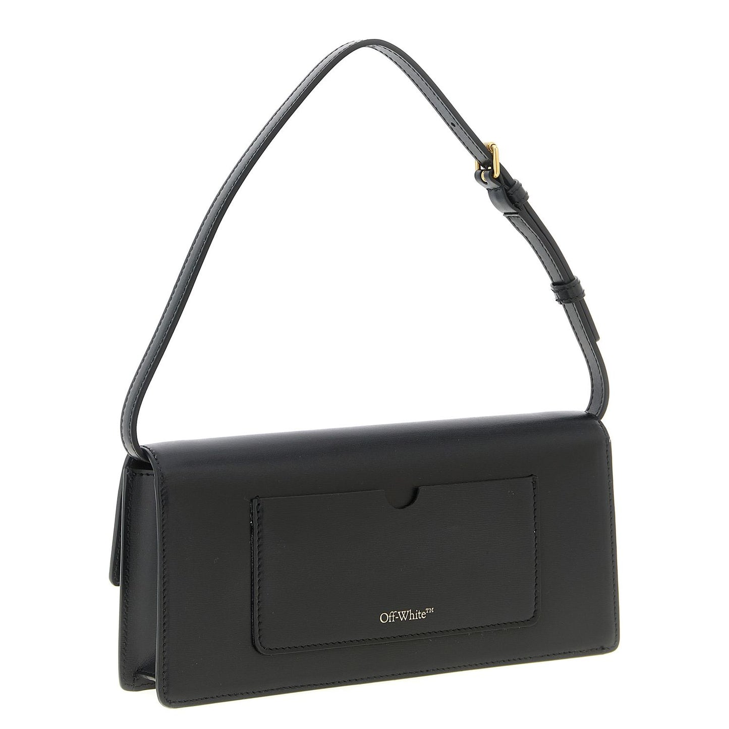 Off-White Black Polyester Shoulder Bag