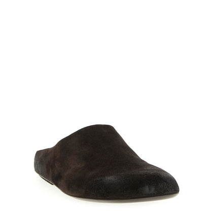 Marsell Brown Calfskin Mules