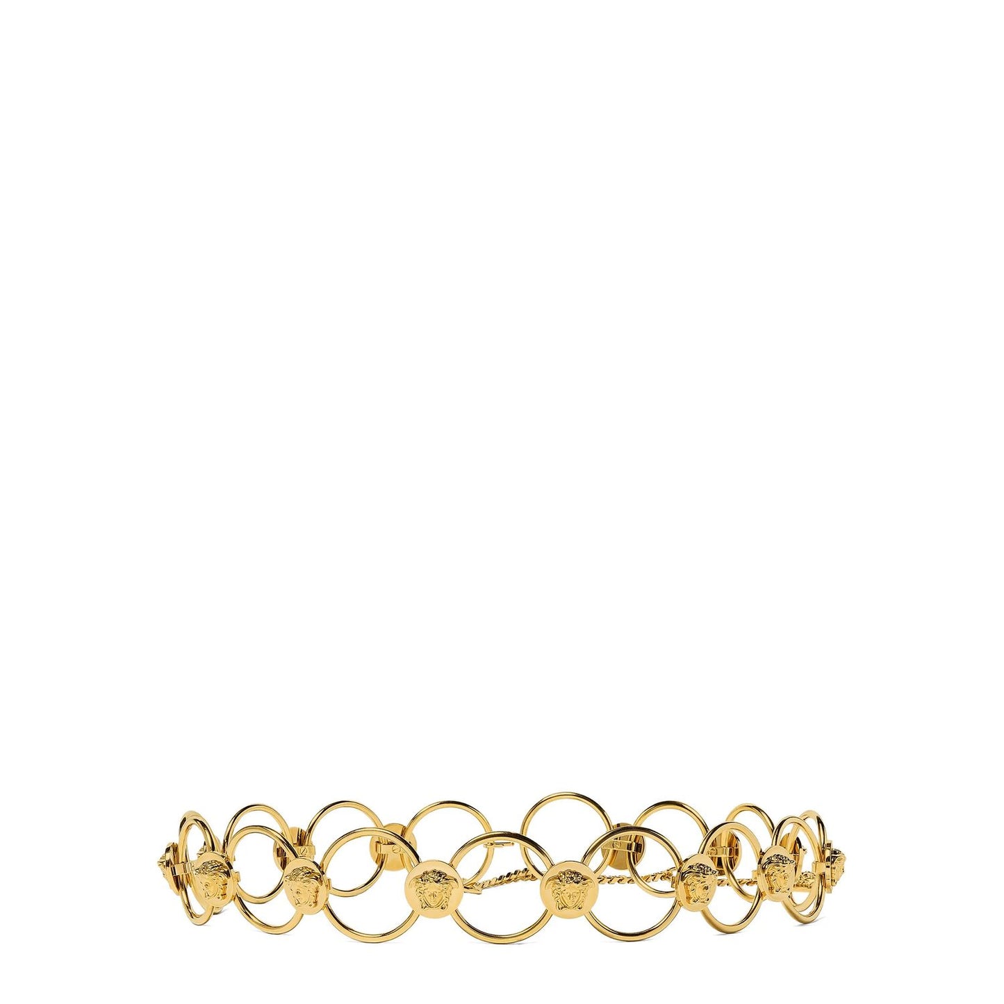 Versace Gold Brass Belt