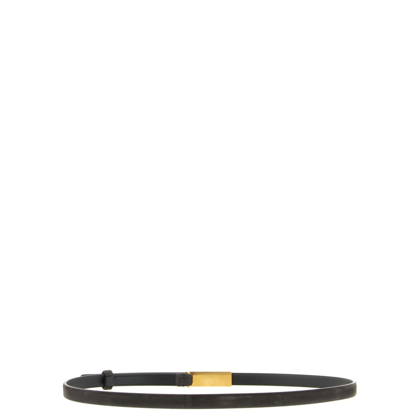 Khaite Brown Calfskin Regular Belt