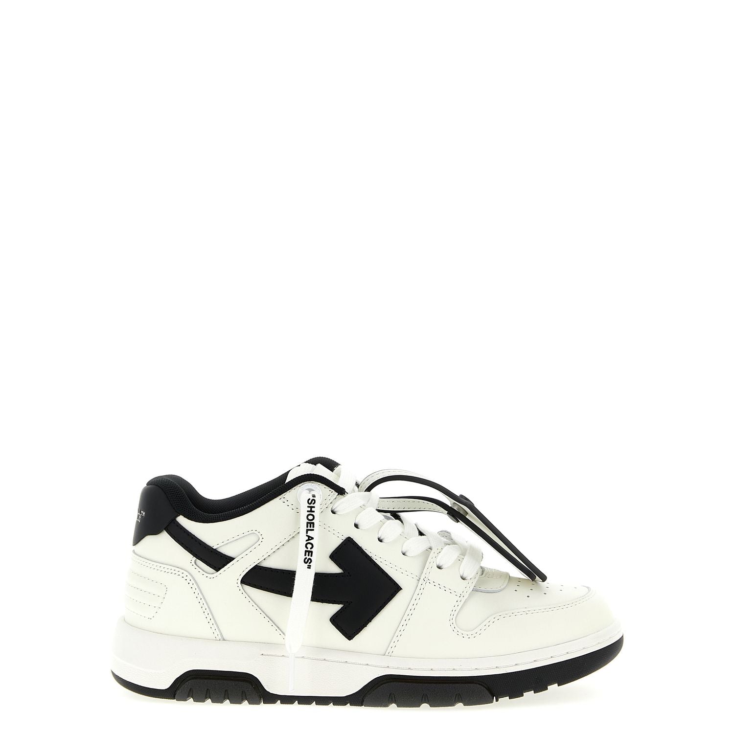 Off-White Bicolor Calfskin Low Top Sneakers