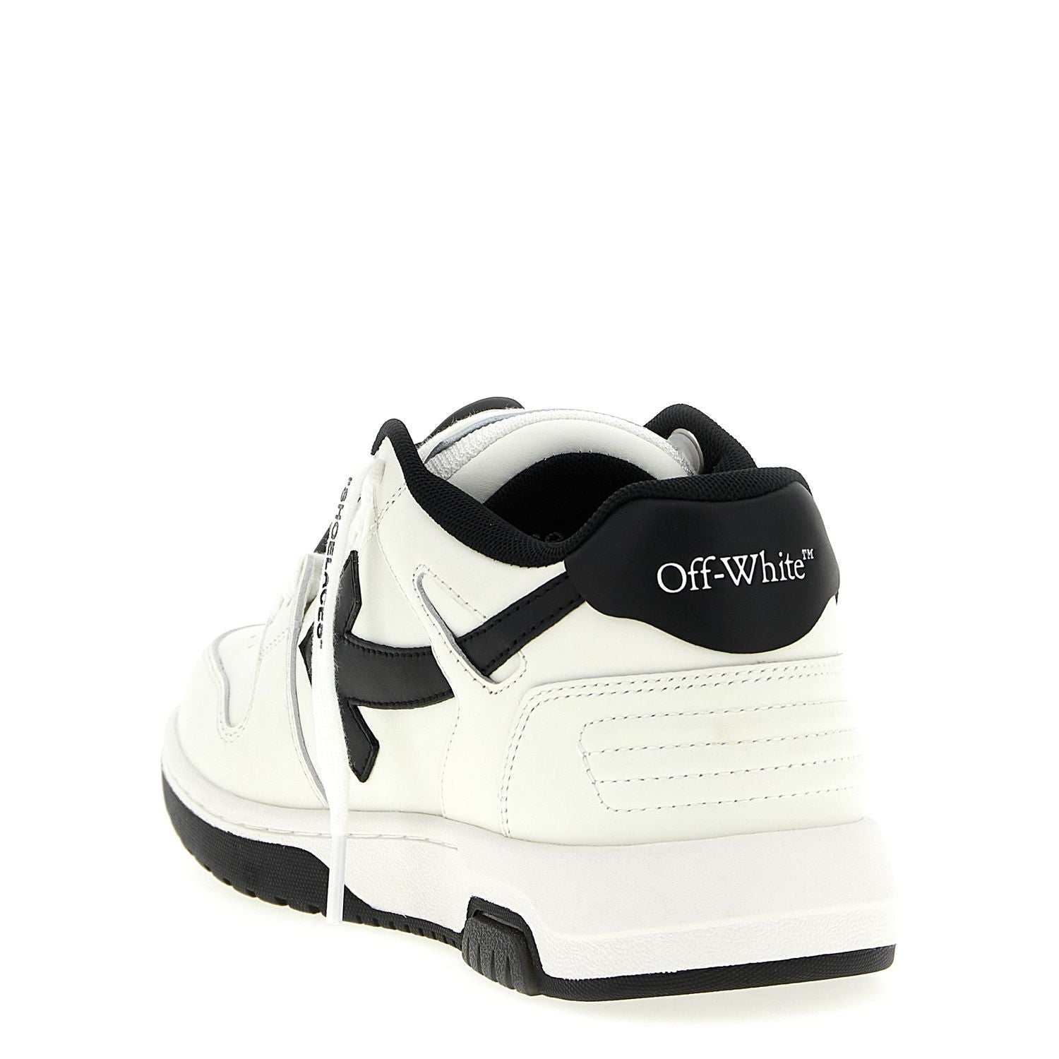 Off-White Bicolor Calfskin Low Top Sneakers