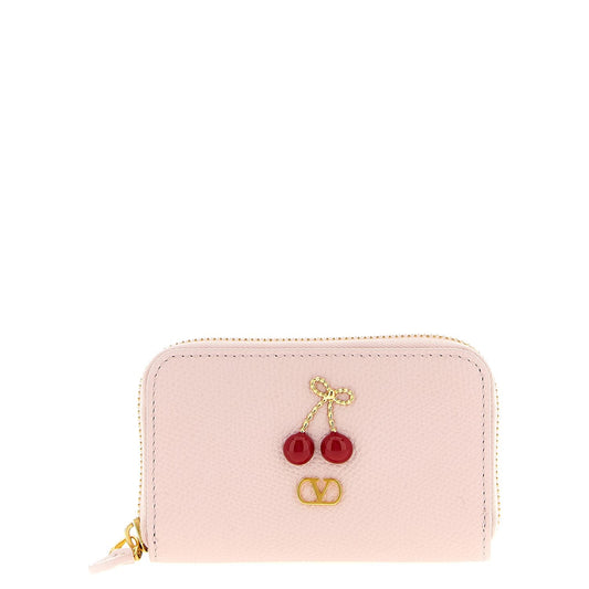 Valentino Garavani Multicolor Calfskin Cardholder