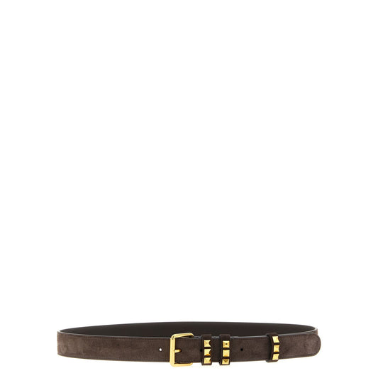 Valentino Garavani Brown Cowhide Belt