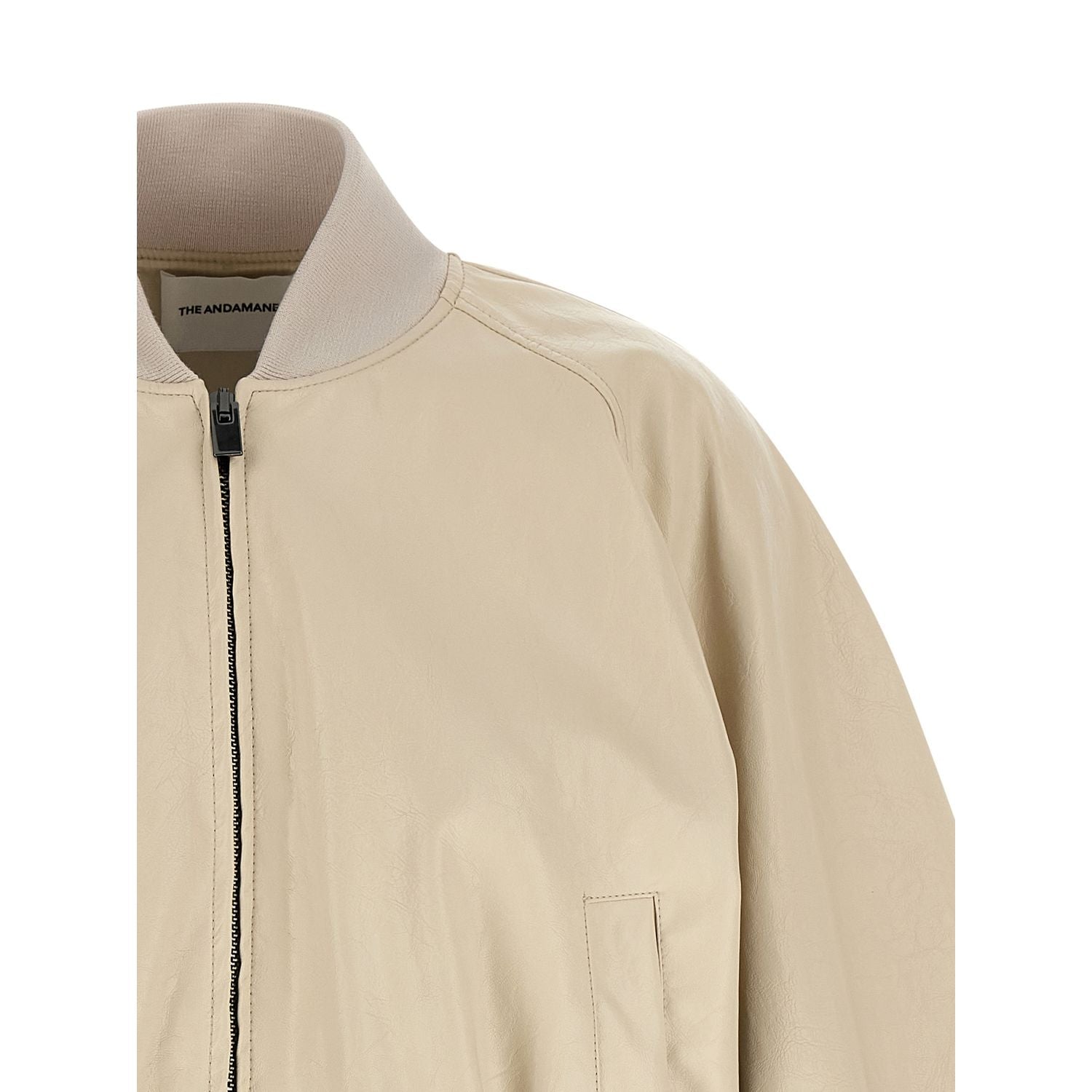 The Andamane Beige Polyethylene Bomber