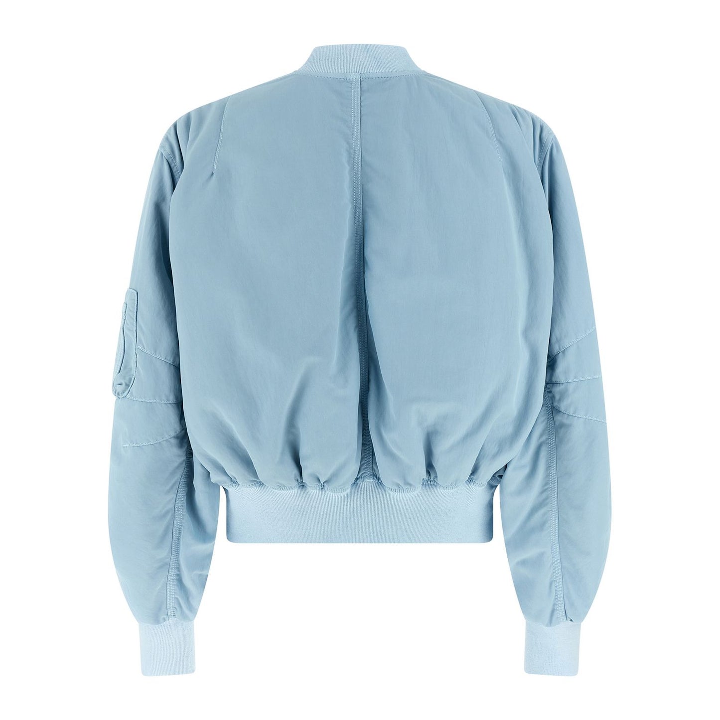 The Attico Blue Polyamide Bomber