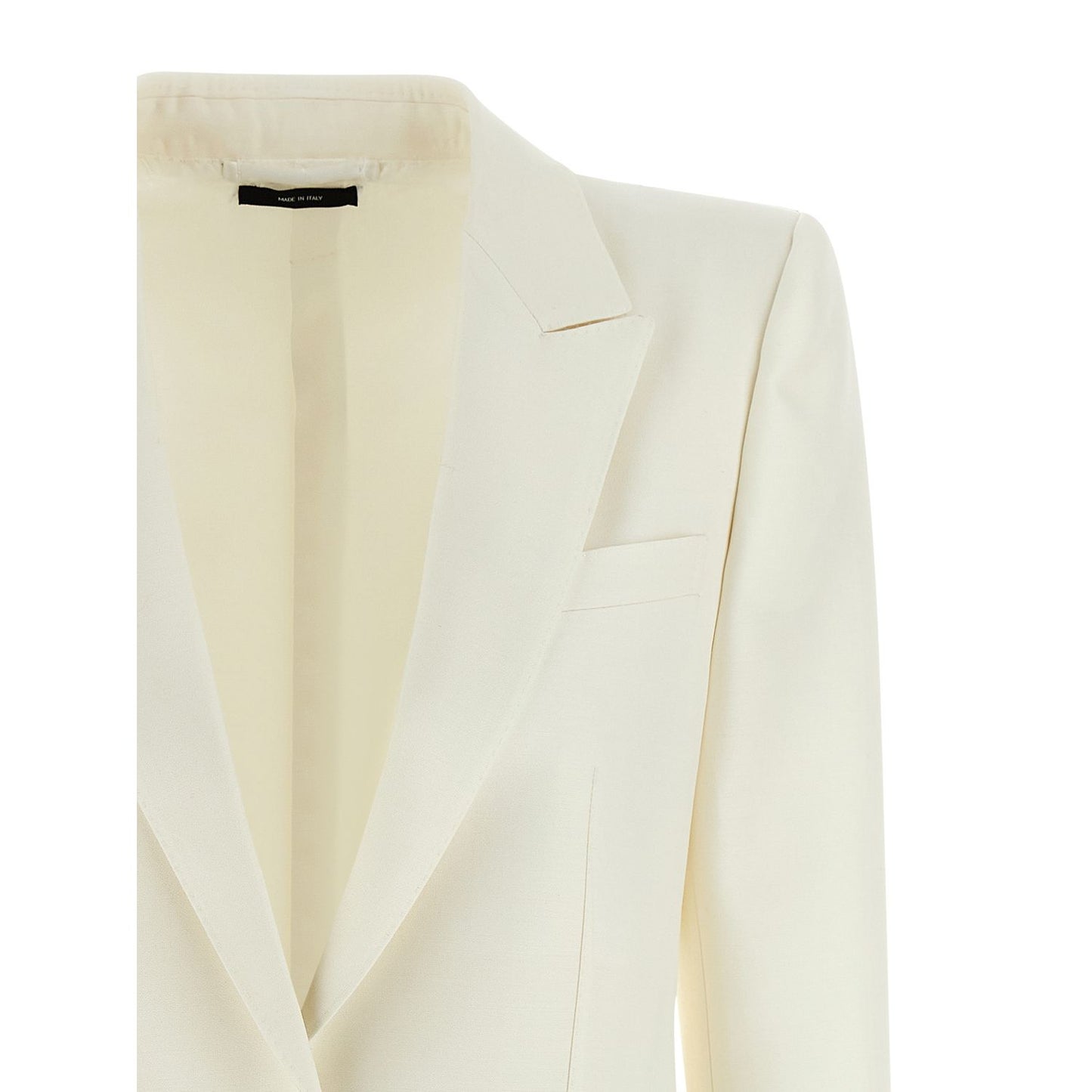 Tom Ford White Wool Blazer
