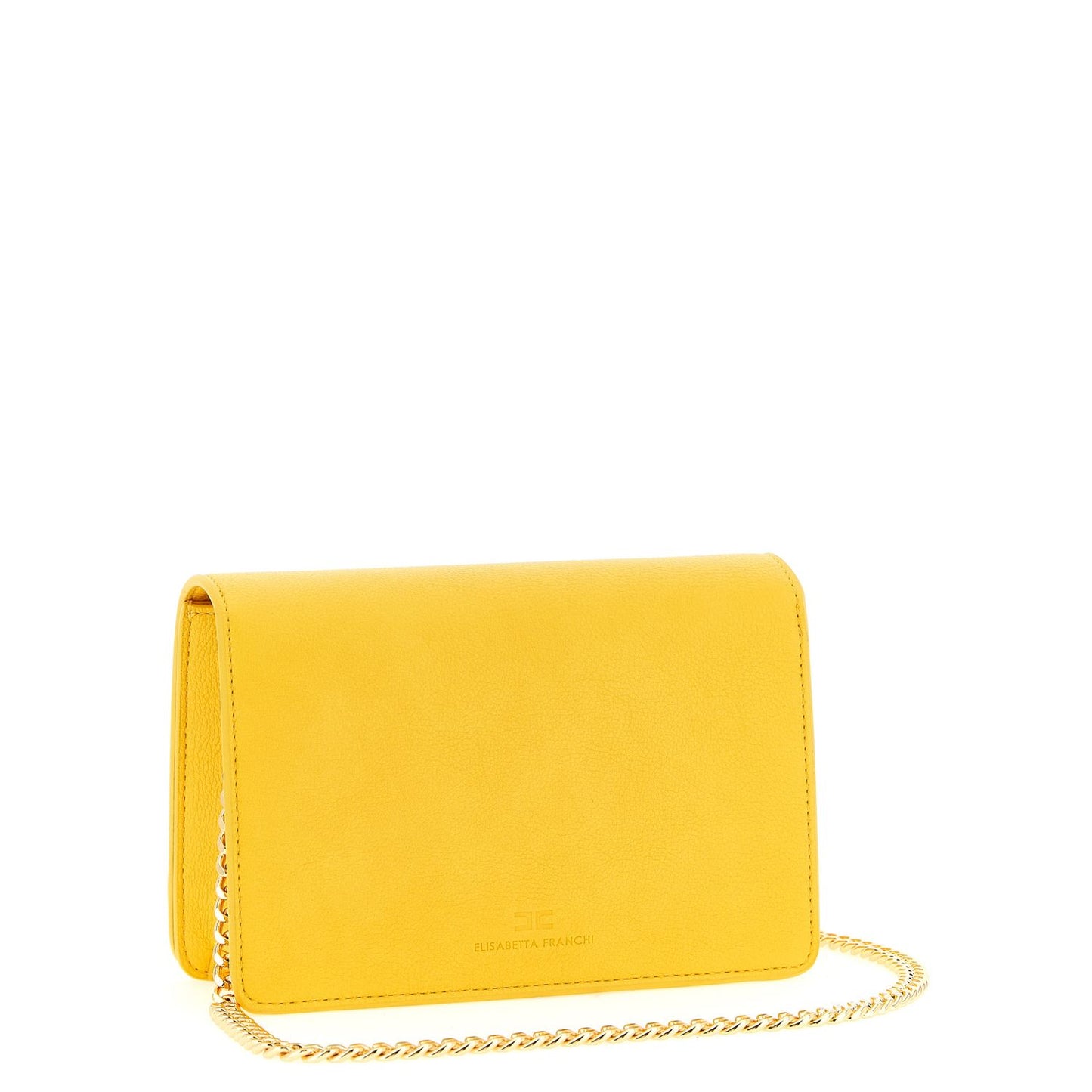 Elisabetta Franchi Bicolor Polyester Crossbody Bag