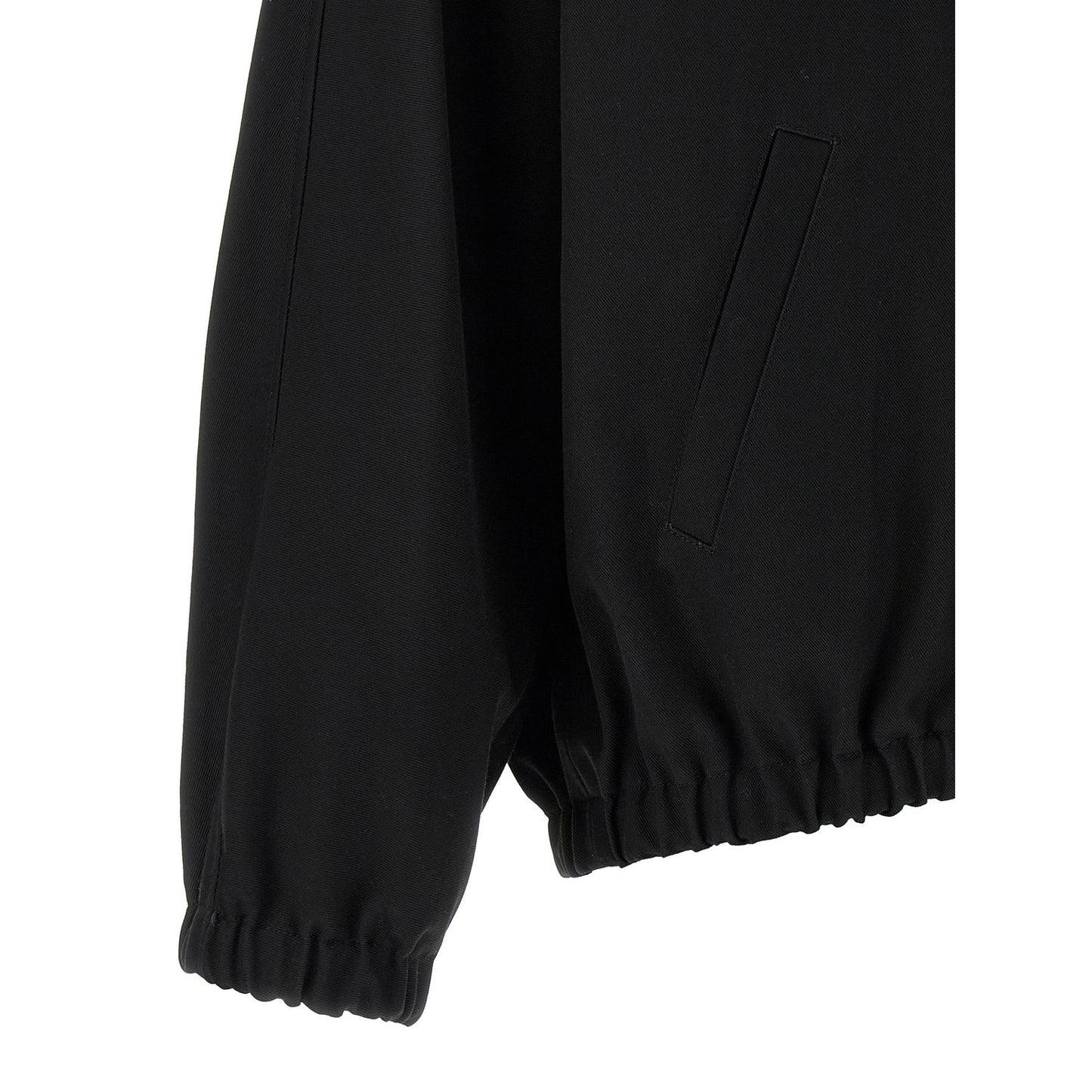 Courrèges Black Cotton Bomber