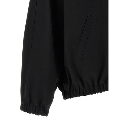 Courrèges Black Cotton Bomber