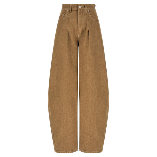 Jacquemus Beige Cotton Jeans Denim