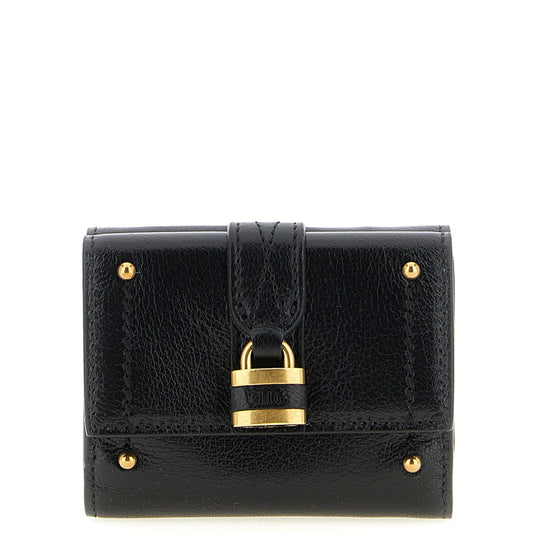 Chloé Black Buffalo Leather Cardholder