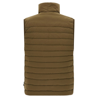 Stone Island Bicolor Polyamide Sleeveless Jacket