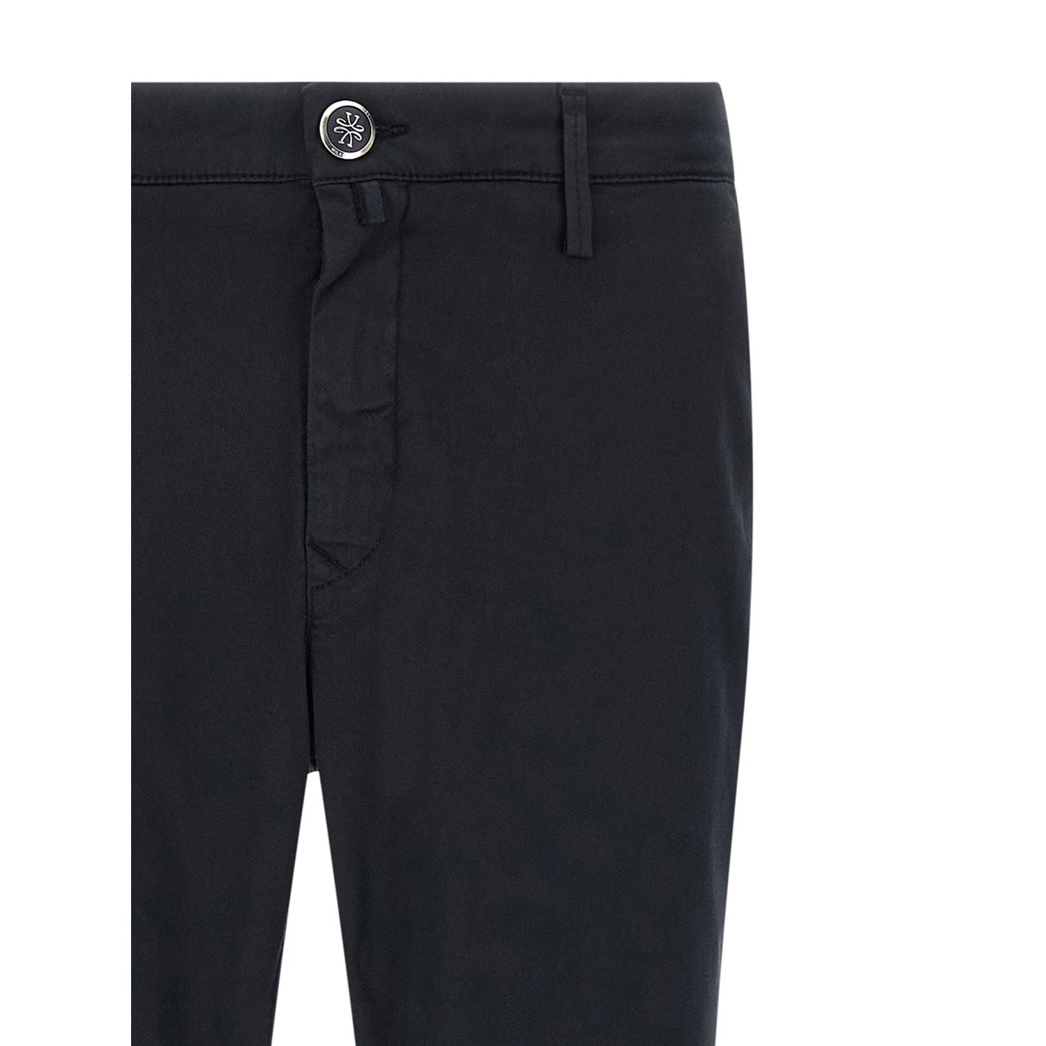 Jacob Cohen Blue Cotton Chino Pants