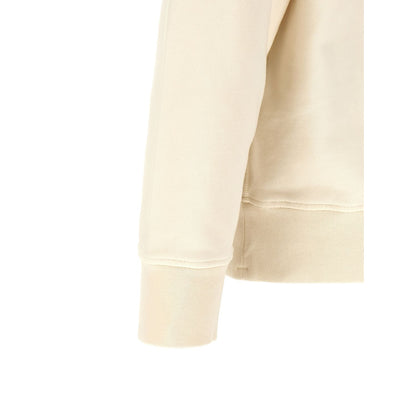 Stone Island Beige Cotton Sweatshirt
