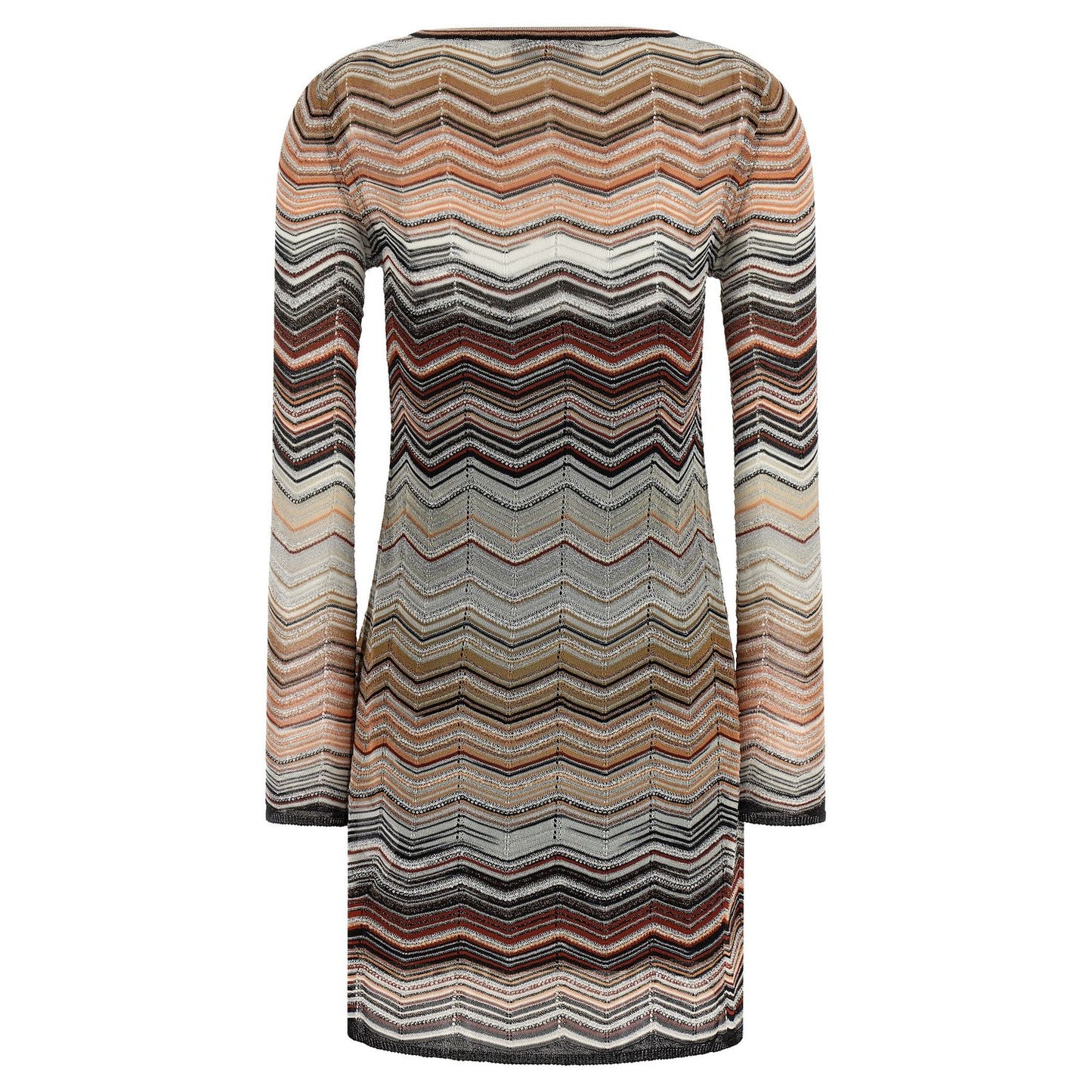 Missoni Brown Viscose Short Dress