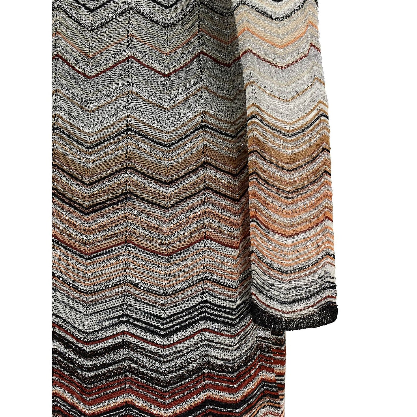 Missoni Brown Viscose Short Dress