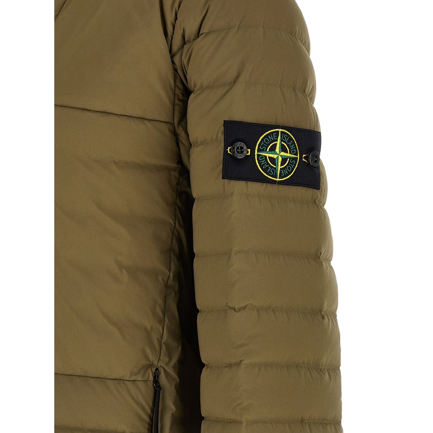 Stone Island Bicolor Polyamide Full-Length Jacket