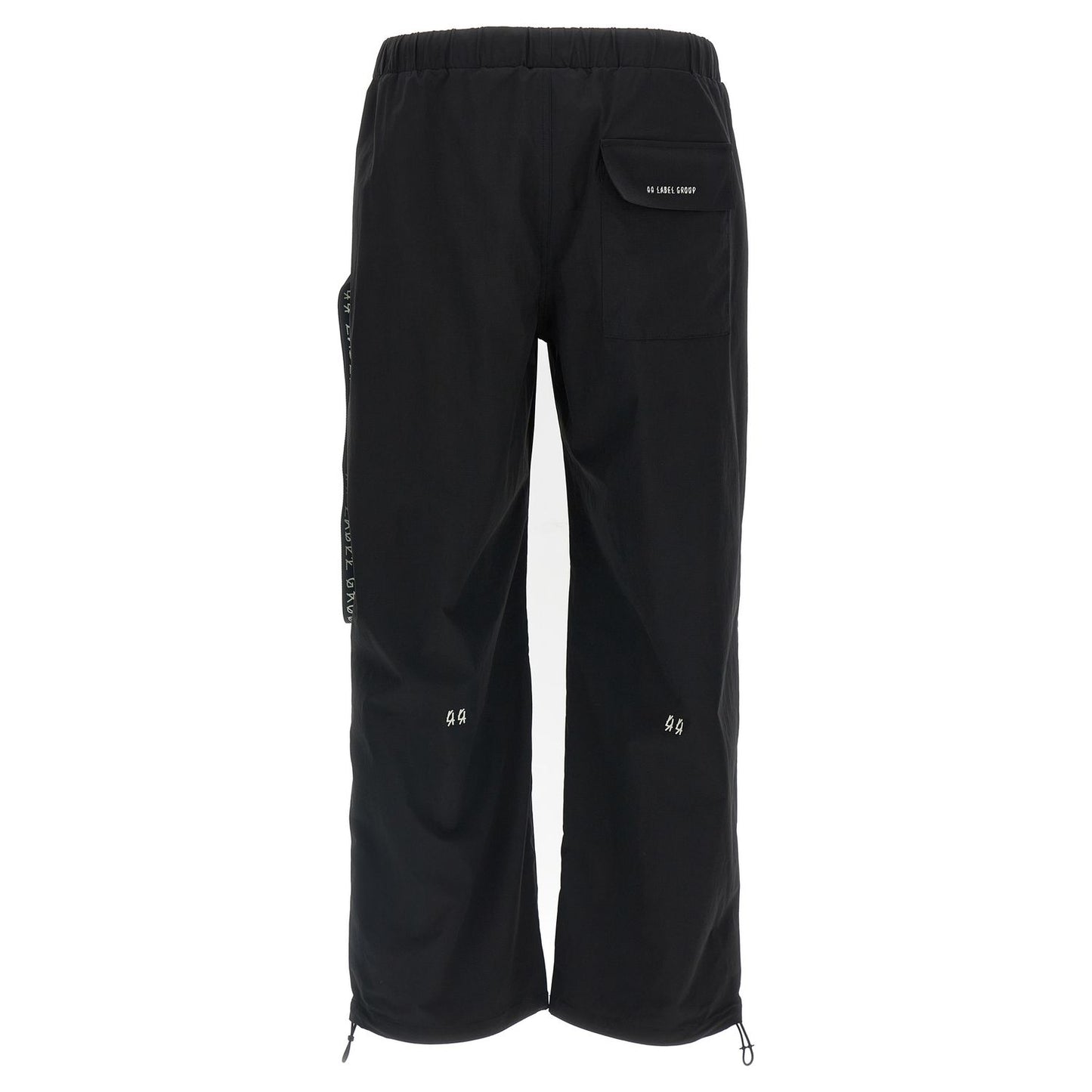 44 Label Group Black Polyamide Athletic Pants