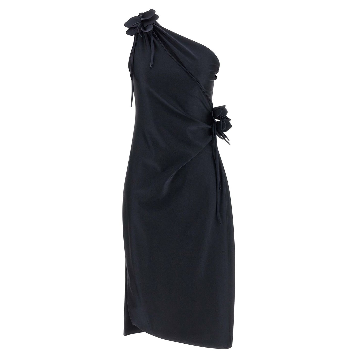 Coperni Black Polyamide Midi Dress