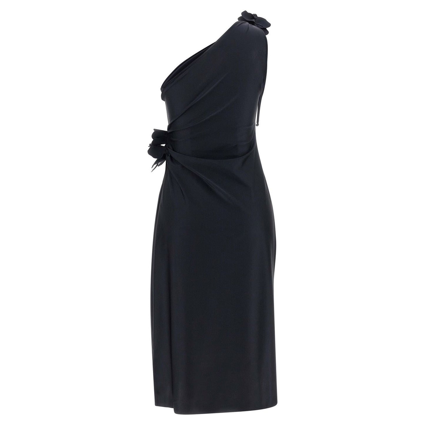 Coperni Black Polyamide Midi Dress