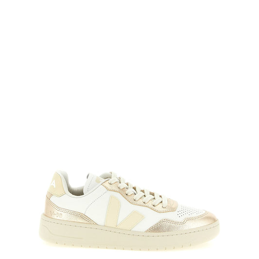 Veja Gold Genuine Leather Low Top Sneakers
